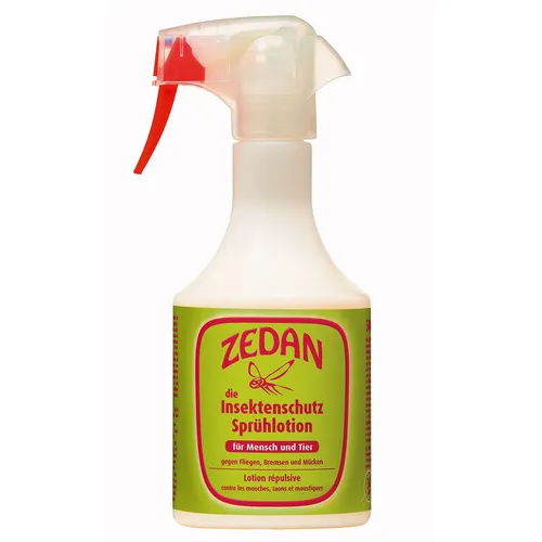 ZEDAN 1000ml SP Insektenschutz Sprühlotion - Fliegengitter für Mensch und Tier – Bewährter, langanhaltender Schutz vor Insekten mit natürlichen Wirkstoffen, ideal für Ausritte und Turniere, alkoholfrei und pflegend.