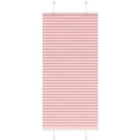 vidaXL Plissee Rosa 65x150 cm Stoffbreite 64,4 cm Polyester 4015442