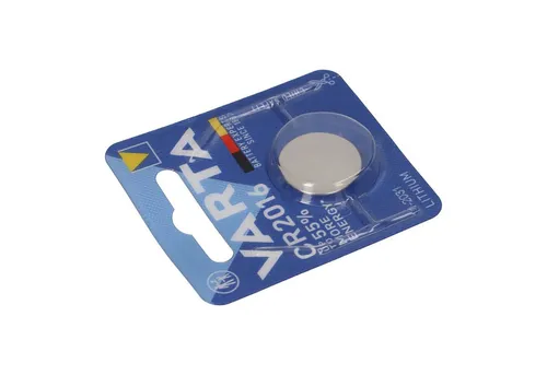 VARTA CR2016 Lithium-Knopfzelle 3V - 50 Stück Blister - Einweg-Batterien mit ultra-langer Lebensdauer – Zuverlässige Energie für Uhren, Fernbedienungen und mehr. Vertrauen Sie auf die bewährte Qualität von VARTA für eine sichere und leistungsstarke Energiequelle.