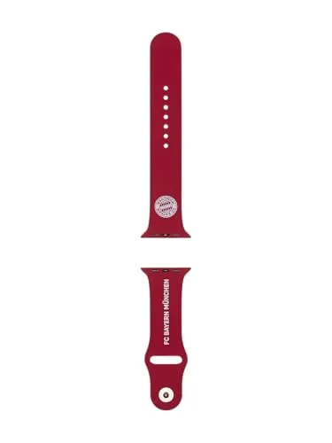 FC Bayern München Armband Apple Watch Bordeaux I Fußball in rot von FC Bayern München