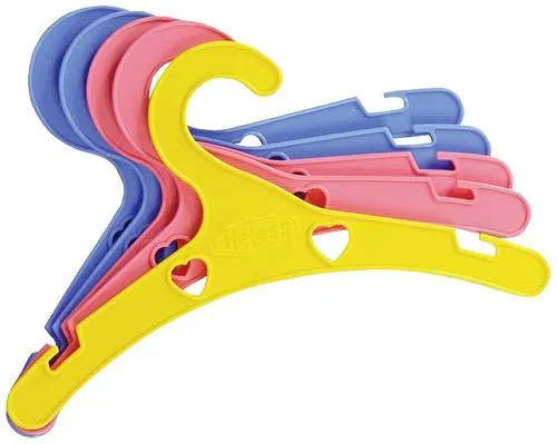 Vedes Bunte Puppenkleiderbügel, 5 St. 1000778
