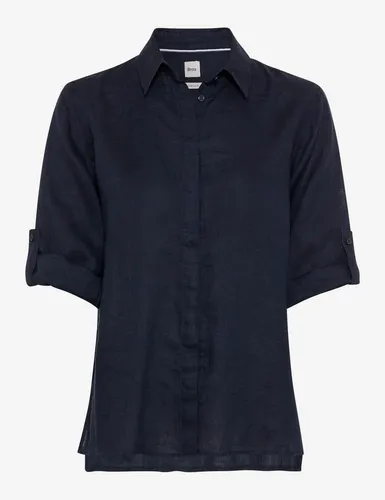 Brax Klassische Bluse Vicki (94-0008) - Elegante Damenbluse mit 3/4-Ärmeln, aus hochwertigem Leinen, ideal für einen lässigen Look. Pflegeleicht und bequem, perfekt für den Alltag.