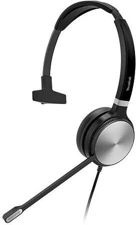Yealink UH36 Mono Headset für Microsoft Teams - Kabelgebundenes On-Ear Headset mit USB-Anschluss, ideal für klare Kommunikation und Fokus im Home Office oder im Büro.