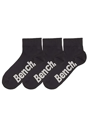 BENCH neutral Kurzsocken 3er Pack mit Logo, kurz von BENCH WIZARD