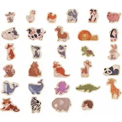 Hape magnetische Tiere Holzspielzeug Magneten fr Kinder von Hape