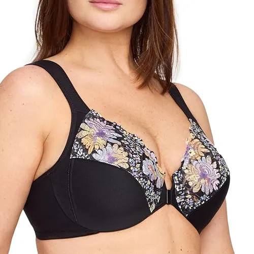 Glamorise Wonderwire-BH mit Vorderverschluss Nr. 1245