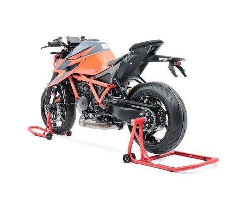 ConStands Motorradheber Einarm Montageständer Set für Ducati Diavel 1260 S 19-22 - Motorradzubehör, stabiler Einarm-Montageständer für sicheres Anheben und Wartung Ihrer Ducati Diavel 1260 S.