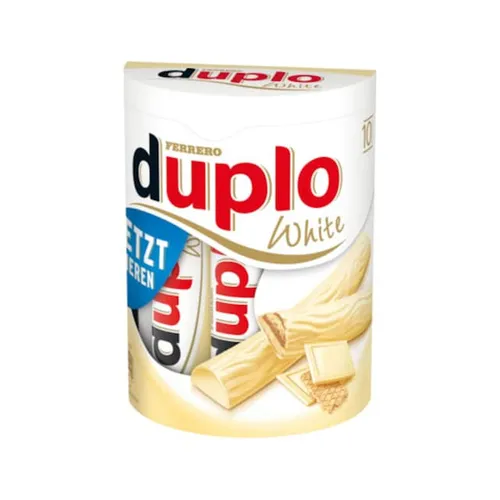 Duplo White Limited Edition mit 10 Riegeln mit weißer Schokolade 182g