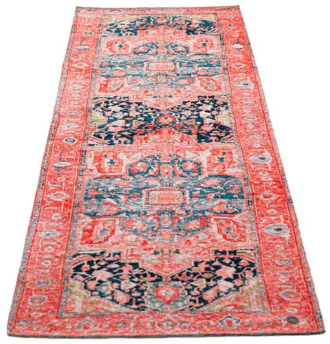 TOM TAILOR HOME Teppich Funky Orient Heriz, rechteckig - Teppich im Vintage Design mit Bordüre, robust und schmutzabweisend, ideal für stilvolle Wohnräume.