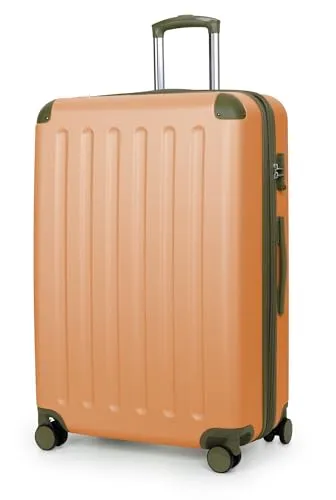 HAUPTSTADTKOFFER Spree - Großer Hartschalen-Trolley mit TSA, 75 cm - Ideal für Großurlaube: Leichter und robuster Hartschalenkoffer mit 119 Litern Volumen. Ausgestattet mit 4 leisen Doppel-Rollen und TSA-Schloss für sichere Reisen.
