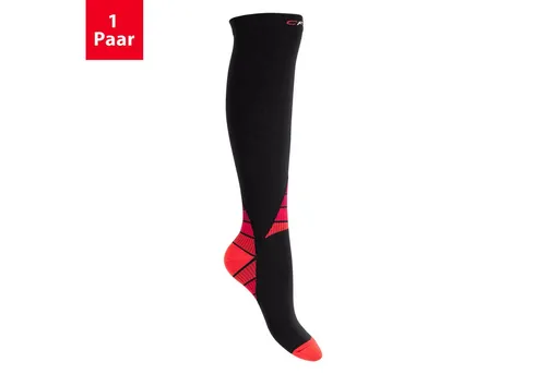 CFLEX Kompressionsstrümpfe Sport Strümpfe Damen/Herren (1/2 Paar) Kompressions Kniestrümpfe