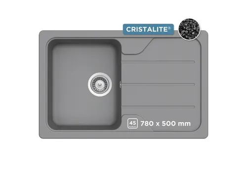 Schock Granitspüle Formhaus Mini, rechteckig, 78/50 cm von Schock