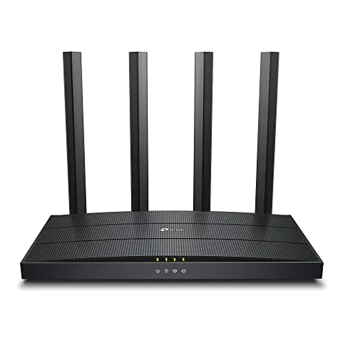 TP-Link Archer AX18 Wi-Fi 6 WLAN Router - Router mit Dualband AX1500, 4 Gigabit-Ports und WPA3 für höchste Sicherheit. Ideal für 2-Zimmer-Wohnungen, bietet blitzschnelles Streaming und Verbindung für mehrere Geräte.