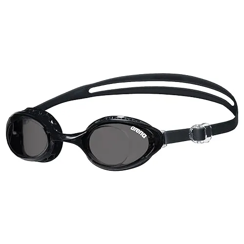 ARENA Unisex Schwimmbrille Airsoft - Schwimmbrille mit innovativen Air-Dichtungen für maximalen Komfort, ideal für Freizeitschwimmer. Ausgestattet mit Anti-Fog Beschichtung und UV-Schutz für optimale Sicht und Sicherheit im Wasser.