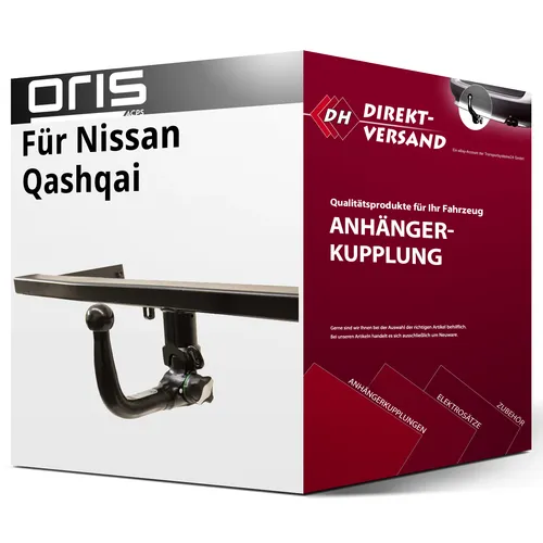Oris Abnehmbare Anhängerkupplung für Nissan Qashqai 2013-2018