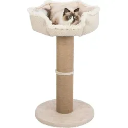 Trixie Kratzbaum Boho, Ø50/H97 cm - Beige - Kratzbaum für Katzen im Boho-Stil, bietet eine robuste Kratzfläche aus Jute und ein gemütliches Kuschelbett für entspannte Ruhepausen.