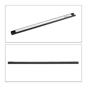 relaxdays 3 Magnetleisten schwarz 2,5 x 45,5 cm