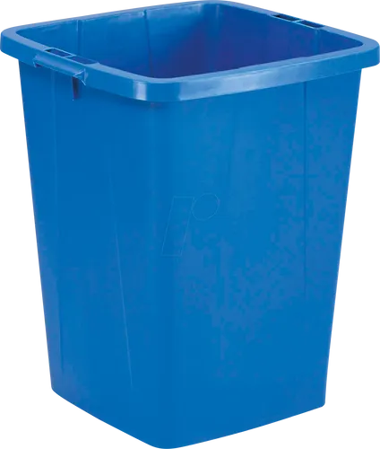 DURABLE Abfallbehälter DURABIN® 90L quadratisch, blau in blau von DURABLE