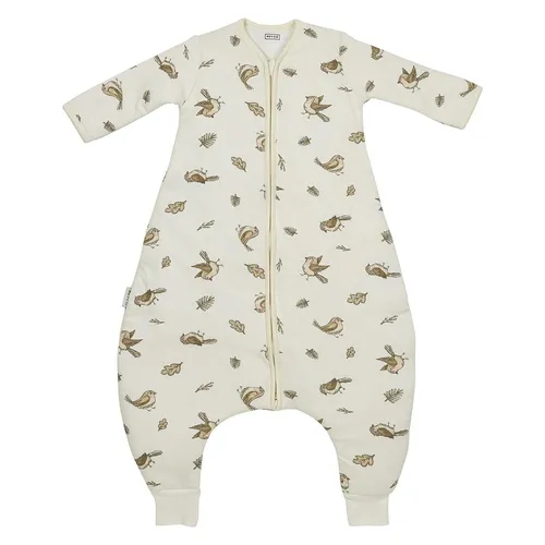 Meyco Robin Baby Winter Schlafoverall mit Ärmel - 80 cm - Bequemer Winter Schlafoverall für Babys, ideal für kalte Tage. Aus weichem Material, sorgt für angenehme Wärme und Bewegungsfreiheit beim Schlafen. Perfekt für kuschelige Nächte! Ein Muss in der Baby-Schlafkleidung.