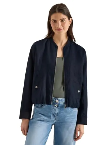 Cecil Damen Blouson aus Leinen mit Zipper von CECIL