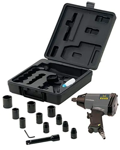 Schneider airsystems SGS Druckluft Schlagschrauber mit Steckschlüssel-Set