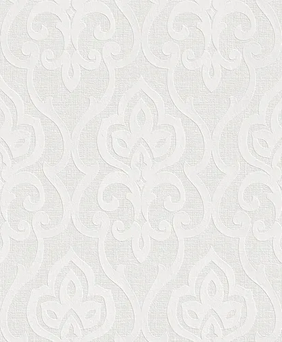 Rasch Tapete Vliestapete 142600 Weiß Grafisch