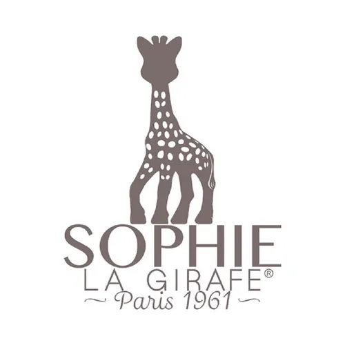 Vulli Sophie la Girafe Giraffe Geschenkkarton Rassel 'sortiert' blau rot
