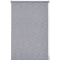 GARDINIA Rollo Shaun – Klemmrollo in Hellgrau, 75 x 160 cm - Seitenzug- & Springrollos: Blickdicht und lichtdurchlässig, einfache Montage ohne Bohren – ideal für Fenster mit Gummidichtung.