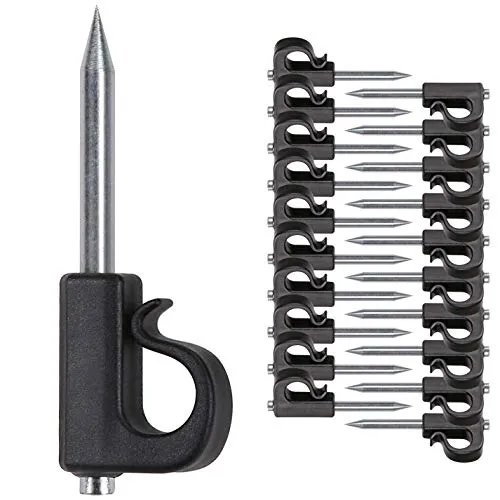 SELEWARE 20 Stück Q-Hanger, Weihnachtslichter Haken