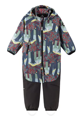 reima Softshelloverall MOOMIN MJOSA Softshell Overall PFAS-freie, schmutzabweisende Ausrüstung BIONIC-FINISH®ECO