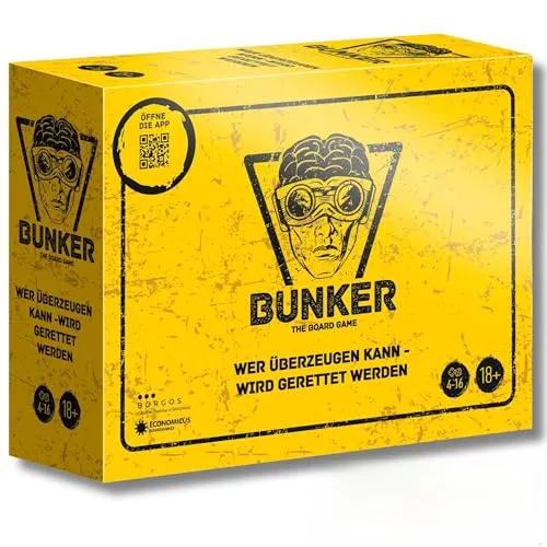 BORGOS Bunker – Das gnadenlose Spiel ums Überleben | Strategie & Diplomatie für 4-16 Spieler