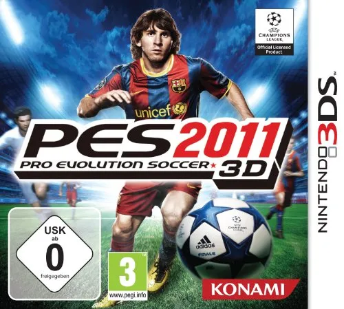 PES 2011 Pro Evolution Soccer 3D in rot von Konami