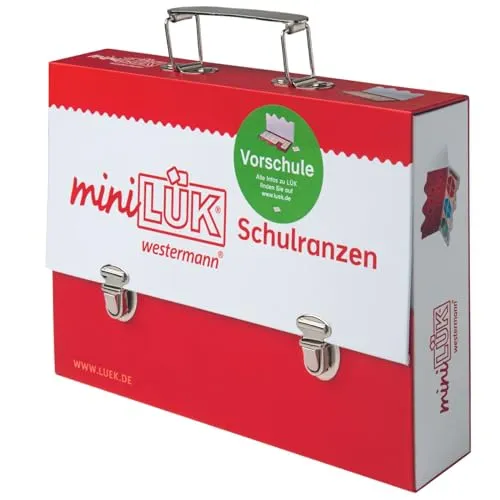 miniLÜK-Übungshefte Kindergarten - Koffer für die Vorschule, spielerisches Lernen für Mathematik und frühkindliche Bildung