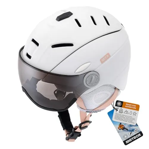 meteor Skihelm Kinder Snowboard Helm Herren Ski Helmet fur Mädchen Jungen Skihelm Damen