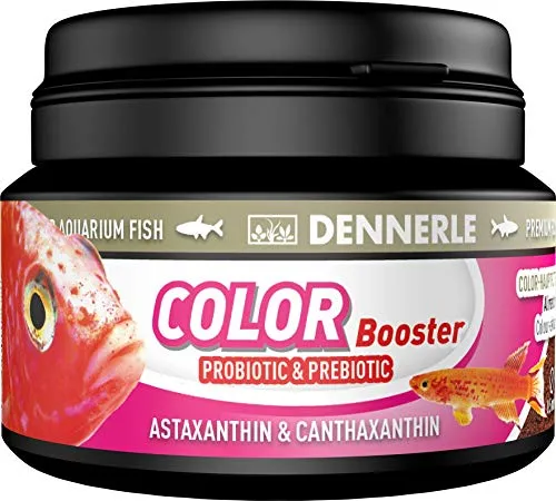 Dennerle Color Booster 100 ml - farbverstärkendes Futtergranulat für Zierfische