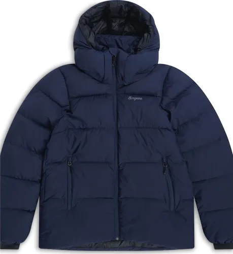 Bergans Damen Lava Warm Down Hoodie Jacke (Größe XS, blau)