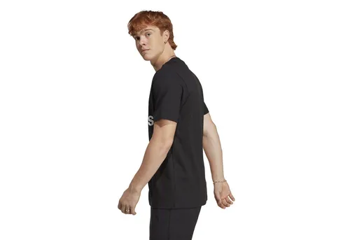 ADIDAS Herren Shirt Essentials Single Jersey Big Logo - T-Shirts für Sport und Freizeit, ultrabequem mit großem adidas Logo für einen stylischen Look in jedem Outfit.