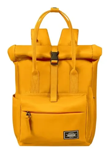 American Tourister Urban Groove City Rucksack 36 cm - Gelb - Daypack aus recyceltem Material, ideal für Beruf und Alltag. Mit verstellbaren Schultergurten, mehreren Fächern für optimalen Stauraum und Sicherheit.