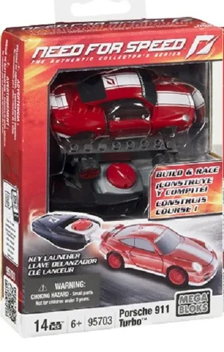 MEGA BLOKS - NEED FOR SPEED Build & Race - Porsche 911 Turbo