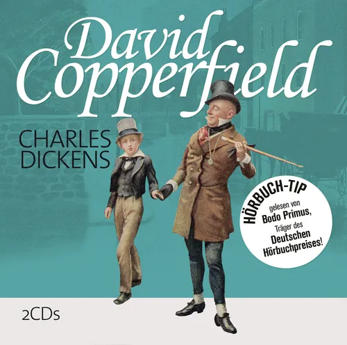 CD Charles Dickens David Copperfield 2CDs gelesen von Bodo Primus