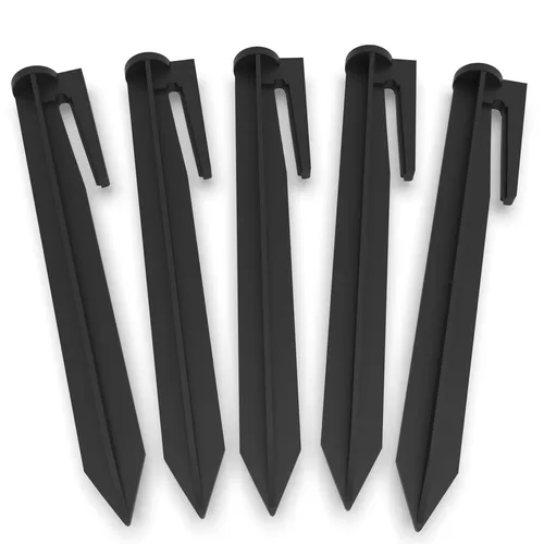 AUPROTEC 100x Erdnägel Mähroboter Erdspieße Haken Begrenzungskabel Heringe Nägel