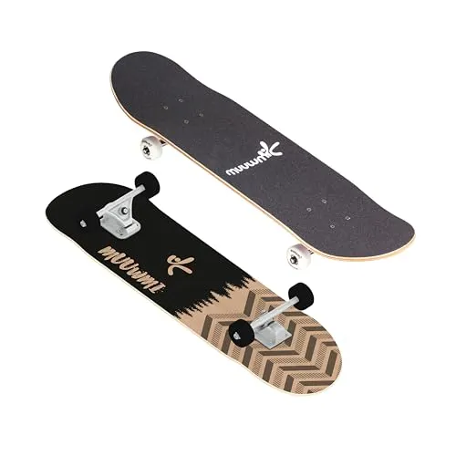 Company Skateboard Pro ABEC 7 - Bunt, Einheitsgröße für alle - Cruiserboard mit ABEC 7 Lagern für smoothes Fahren, ideal für Jugendliche und Unisex. Perfekt für Streetstyle und Freizeitspaß!