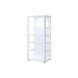 VCM Glasvitrine Glasol III, stehend mit 4 Fachböden