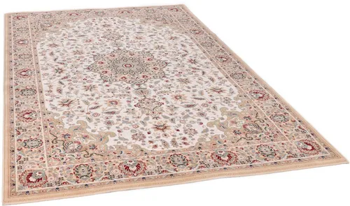 THEKO Wollteppich Dolna - Teppich aus hochwertiger Wolle in elegantem Beige, ideal für stilvolle Wohnräume. Maße: 200 cm breit, 1 cm hoch. Öko-Tex Standard 100 geprüft für Ihre Sicherheit.