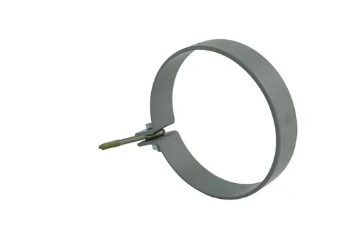 Marley Fallrohrschelle NW 75 mm, mit Ringschraube (2 Stück), grau