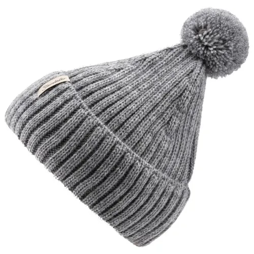 Sterntaler - Kid's Strickmütze Melange Bommel - Mütze Gr 49 cm grau