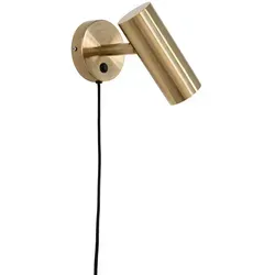 Xxxl Wandleuchte aus Messing - Stilvolle Wandstrahler in Messing, aus robustem Metall, ideal für stimmungsvolle Innenbeleuchtung und Akzentsetzung in jedem Raum.