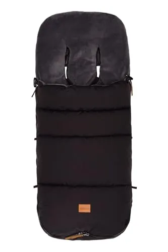 Fillikid Winterfußsack Kinley Exklusiv/Babyfußsack Winter waschbar/Warmer Fußsack für Buggy Kinderwagen Sportwagen/Kuscheliger Universal Kinderfußsack Winter/Kuschelsack Einschlagdecke