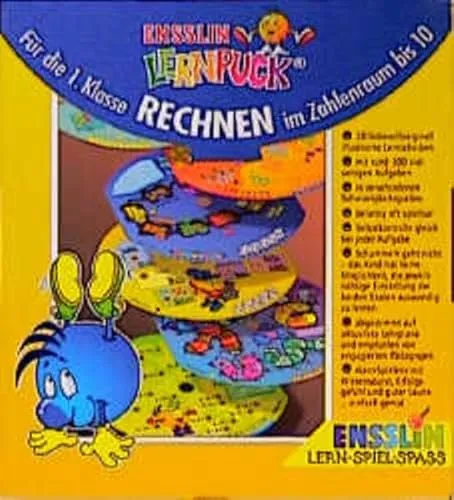 Ensslin Lernpuck, Übungsscheiben, Rechnen im Zahlenraum bis 10