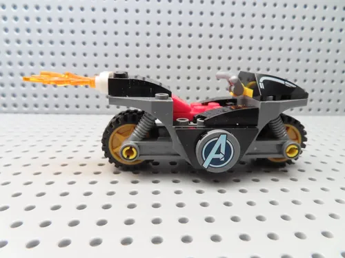 Lego Motorrad Fahrzeug kpl. aus 76189 Captain America and Hydra NEU